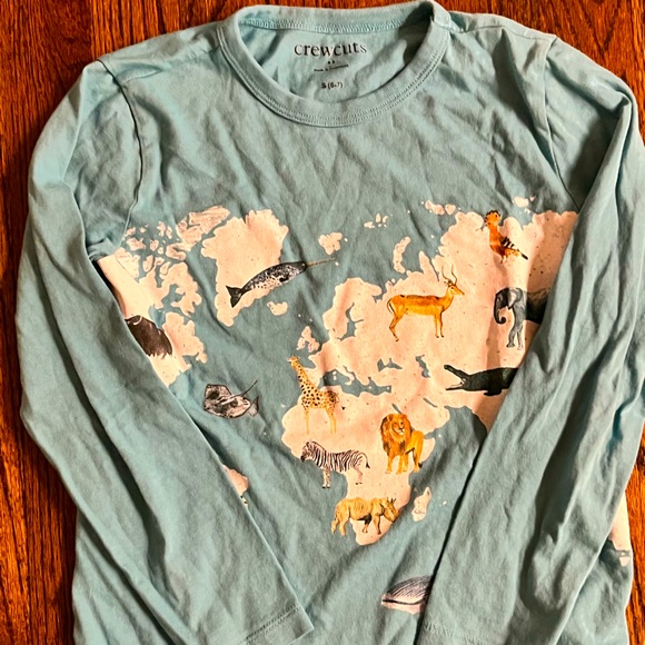 EUC crewcuts long sleeve t-shirts size 6-7 - Picture 3 of 3